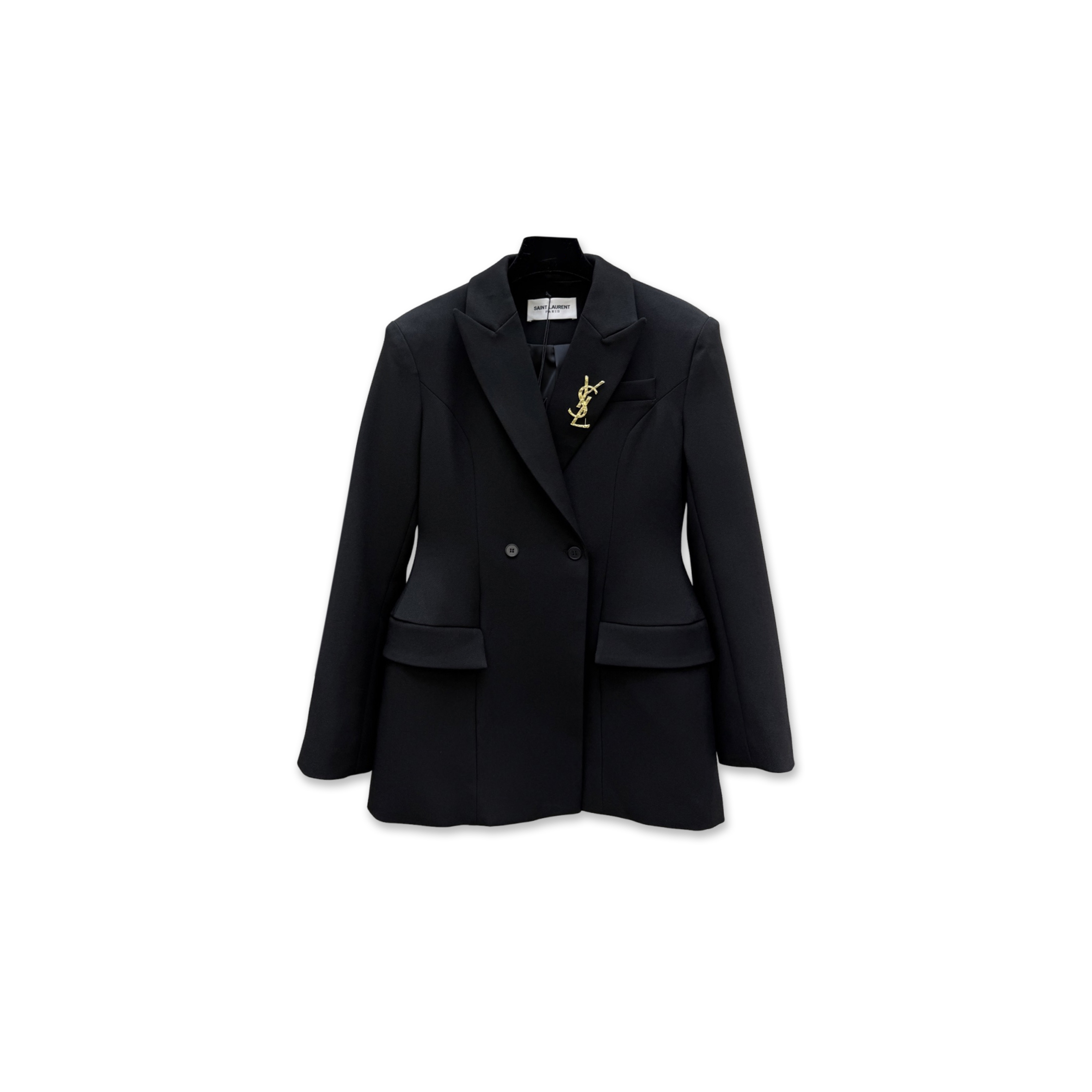 YSL DOUBLE-BREASTED TAILORED SUIT